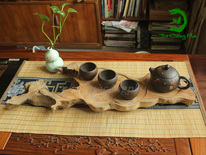 khay trà gỗ - KG116